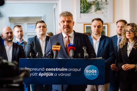 Iktatta jelöltségét Soós Zoltán, Marosvásárhely újrázni készülő polgármestere