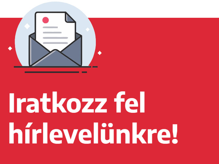 Iratkozzon fel hírlevelünkre!