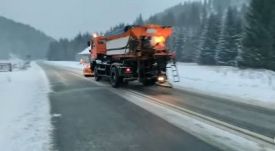 Téliesek az útviszonyok több erdélyi megyében is