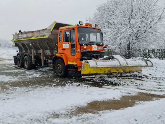 Készen állnak a téli útkarbantartásra Marosvásárhelyen is