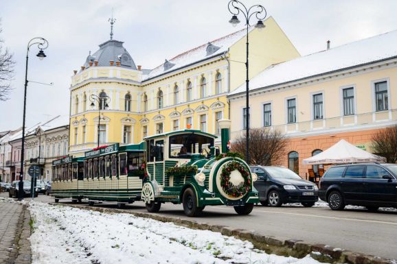 Városnéző sétavonatozásra mehetünk Sepsiszentgyörgyön