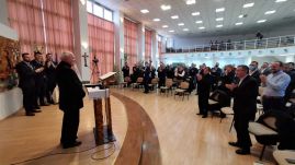 Hargita Megyéért Díjjal ismerték el Tamás József nyugalmazott püspök munkásságát