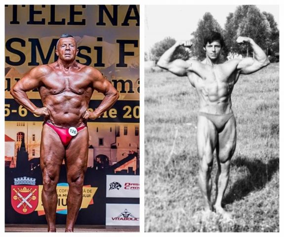 74 évesen még mindig edz – a szép alakért mindent odaadott a többszörös bajnok aradi testépítő legenda
