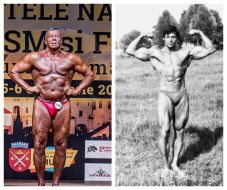 74 évesen még mindig edz – a szép alakért mindent odaadott a többszörös bajnok aradi testépítő legenda