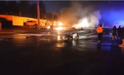 Földbe csapódott egy repülőgép, nincsenek túlélők 