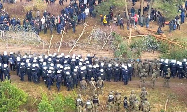 Hosszú idő óta először nem történt áttörési kísérlet a lengyel-fehérorosz határon 