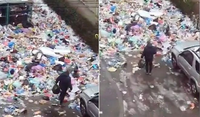 Közel két hete nem szállítják el a háztartási szemetet Nagybányán