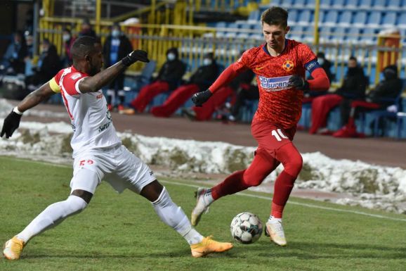 Liga 1: a FCSB  ismét „felkínálta” az első helyet a Kolozsvári CFR-nek