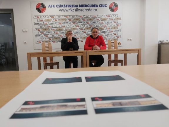 Folytatódik az FK Csíkszereda stadionjának építése