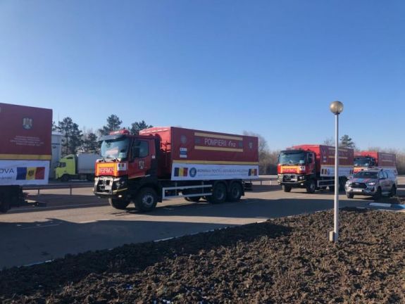 Újabb segélyt vitt Moldovának Bogdan Aurescu külügyminiszter