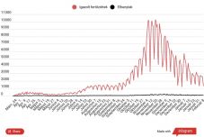 1319 új fertőzöttet, 80 elhunytat mutat a hétfői jelentés
