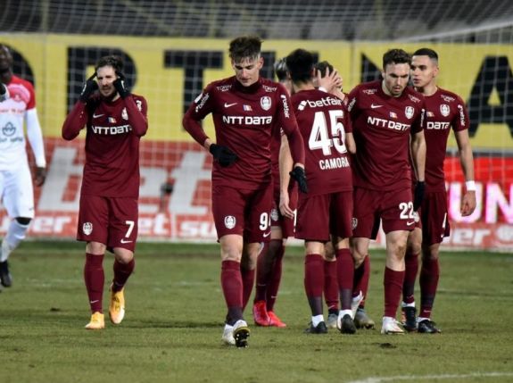 Liga 1: idegenben győzött a CFR, a vasutasok árnyékként tapadnak a FCSB-re
