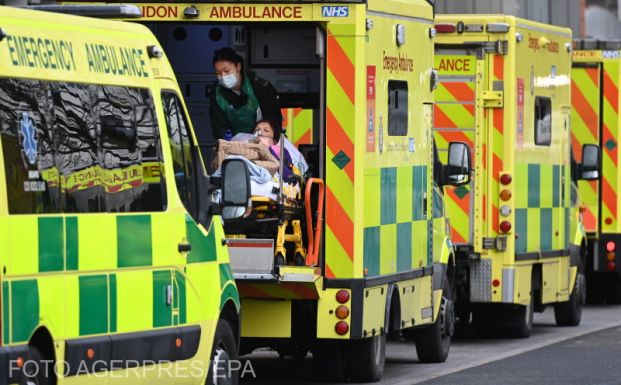 Ezer felett a halálozások napi száma Nagy-Britanniában