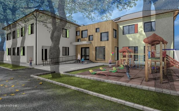 Új óvoda épül a kézdivásárhelyi Bod Péter Tanítóképző udvarán