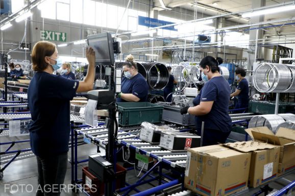 Az EU harmadik legnagyobb növekedését produkálta áprilisban a román ipar