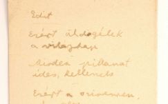 Visszavonják az árverésről a József Attilának tulajdonított kéziratot