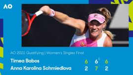 Australian Open: főtáblára jutott egyéniben is Babos Tímea 
