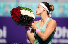 Női tenisz: Arina Szabalenka nyerte az év első tornáját Abu-Dzabiban