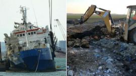 Midiai hajóbaleset: hamvasztás helyett vélhetően elásták a vízbe fúlt bárányok tetemeit