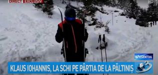 Sípályán csípte el Iohannist a riporter. PSD: innen szolidarizál a kórháztűz áldozataival?