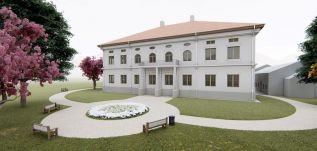 Angolpark és rendezvénytér is lesz az erdőszentgyörgyi Rhédey-kastély udvarán