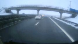 Forgalommal szemben száguldozott az A3-as autópályán