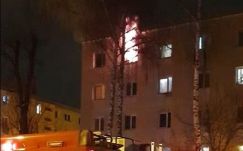 Halálos áldozatot szedett a tűz egy brassói tömbházban