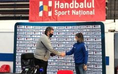 Bemutatták Adrian Vasilét, a női kézilabda-válogatott új kapitányát