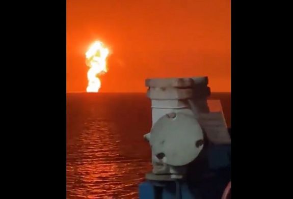 Nagyerejű robbanás történt egy gázmező közelében