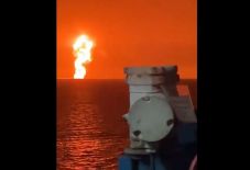 Nagyerejű robbanás történt egy gázmező közelében 