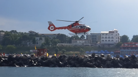 Két gyermek kis híján belefulladt a Fekete-tengerbe