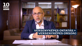 A Képzett Románia programról szól az RMDSZ legújabb, 10 perc Bukarest című összefoglalója