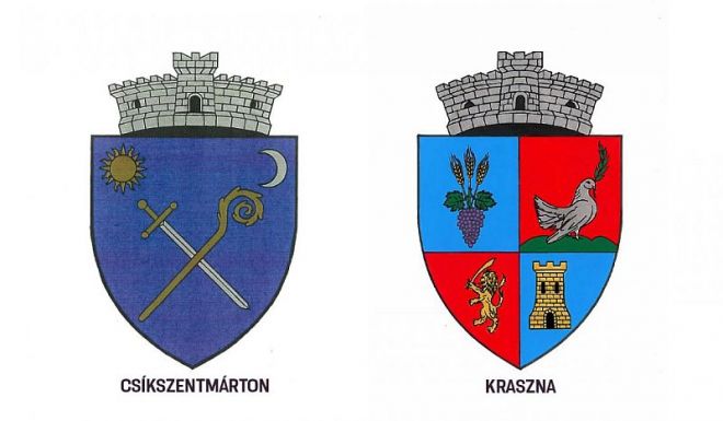 Jóváhagyta Csíkszentmárton és Kraszna címereit a kormány