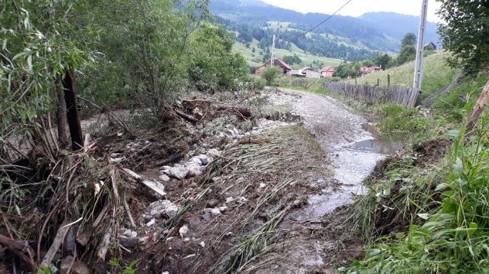 Megtérítik a Hargita megyei árvízkárokat