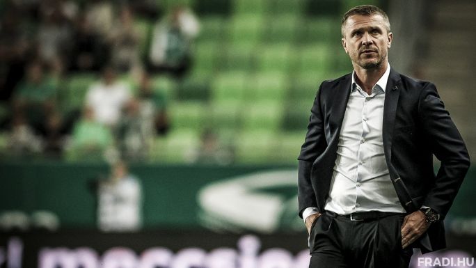 Szerhij Rebrov távozott a Ferencváros labdarúgócsapatától