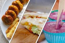 Gyerekekkel a konyhában: quesadilla, édesburgonyás pulykafasírt, rántott tökrudak és fagyi