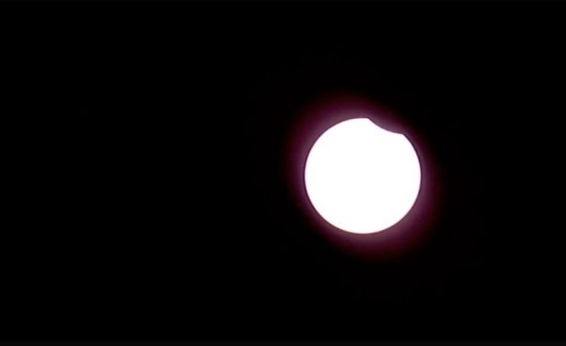 Így néz ki Nagybányáról a részleges napfogyatkozás (ÉLŐ)