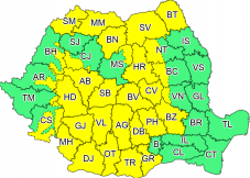 Előrejelzés: viharosra fordul az idő Erdélyben is