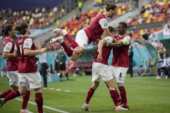 EURO-2020: az ukránok legyőzésével Ausztria továbbjutott