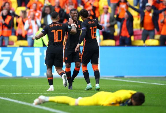 EURO-2020: Hollandia száz százalékos teljesítménnyel jutott a nyolcaddöntőbe