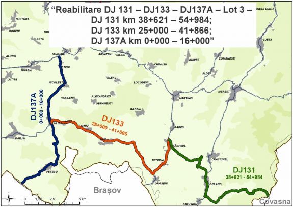 Közel 50 kilométeres úthálózat újul meg Hargita megye déli részén
