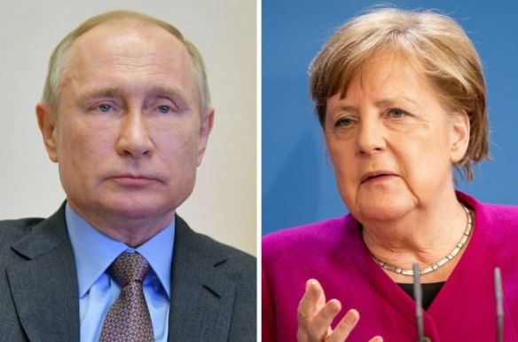 Putyin és Merkel fontos ügyekben értett egyet