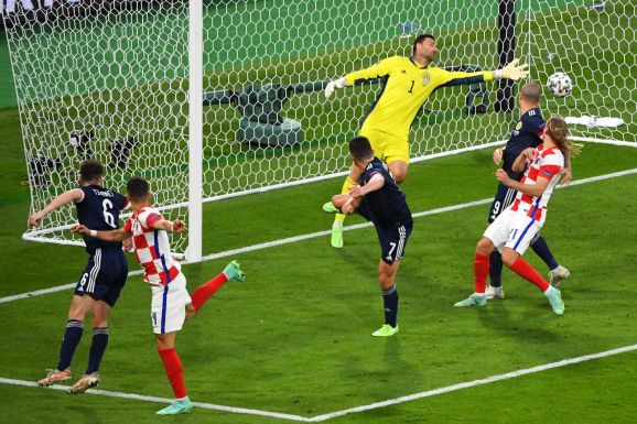 EURO-2020: a skótok legyőzésével továbbjutottak a horvátok