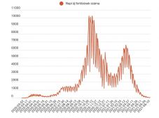 A tavaly márciusi szinten maradt az új fertőzéses esetek száma
