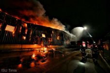 Nem okozott veszélyes légszennyezést a temessági tűzeset