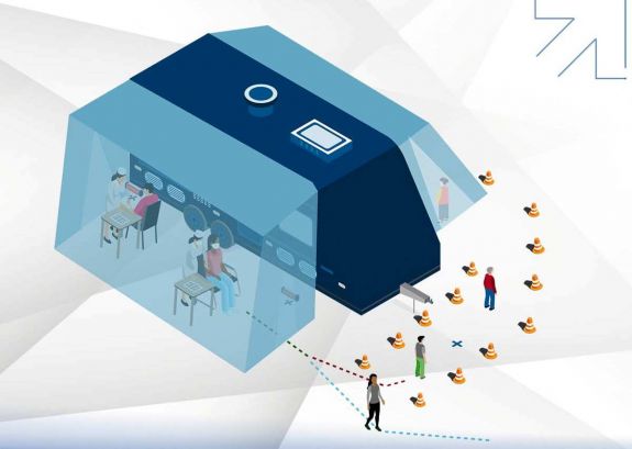 Több mint 5500-an oltakoztak az elmúlt hét során az ideiglenes központokban