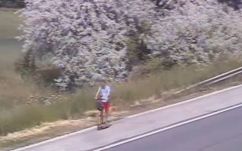 Nyoma veszett az autópályán elektromos rollerrel közlekedő férfinek