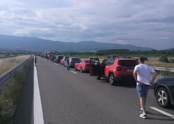 7-8 km-es sor van a görög-bulgár határon