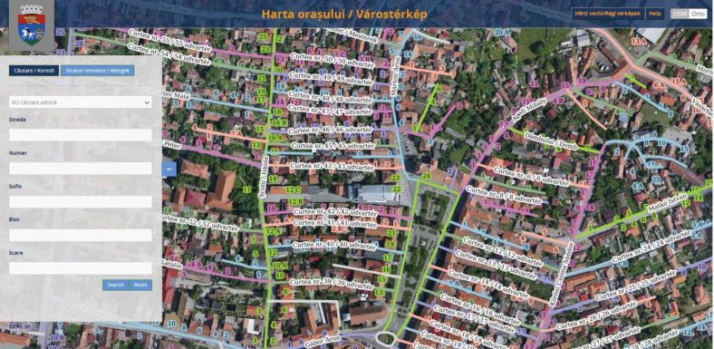 Geoportál készült Kézdivásárhelyen: hasznos térképekkel teszik átláthatóbbá a várost 