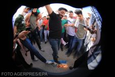 Izraeli zászlót égettek zsinagógák előtt Németországban